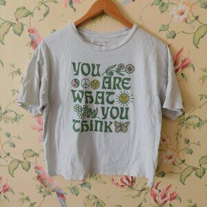🦅 American Eagle Peace Love Butterfly You Are What You Think T-Shirt